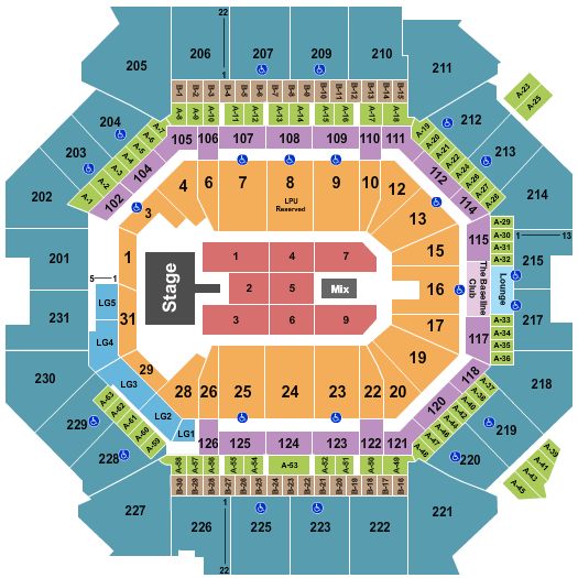 Barclays Center Bryson Tiller Seating Chart